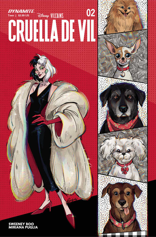 Disney Villains Cruella De Vil #2 Cover C Lusky