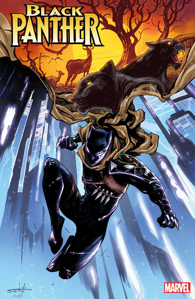 Black Panther 9 Valerio Schiti Variant