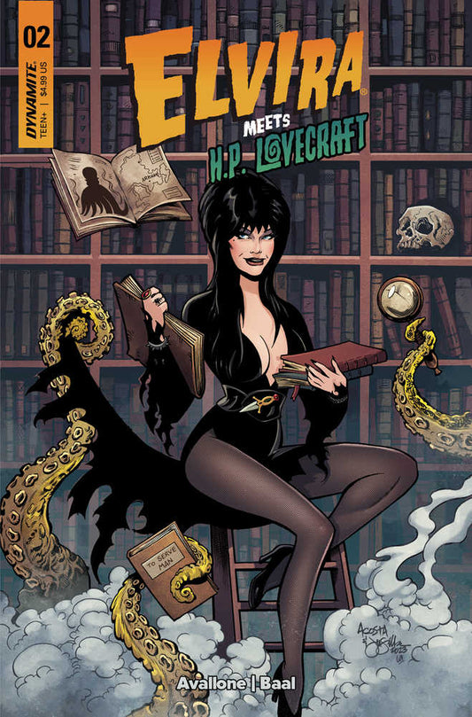 Elvira Meets Hp Lovecraft #2 Cover A Acosta