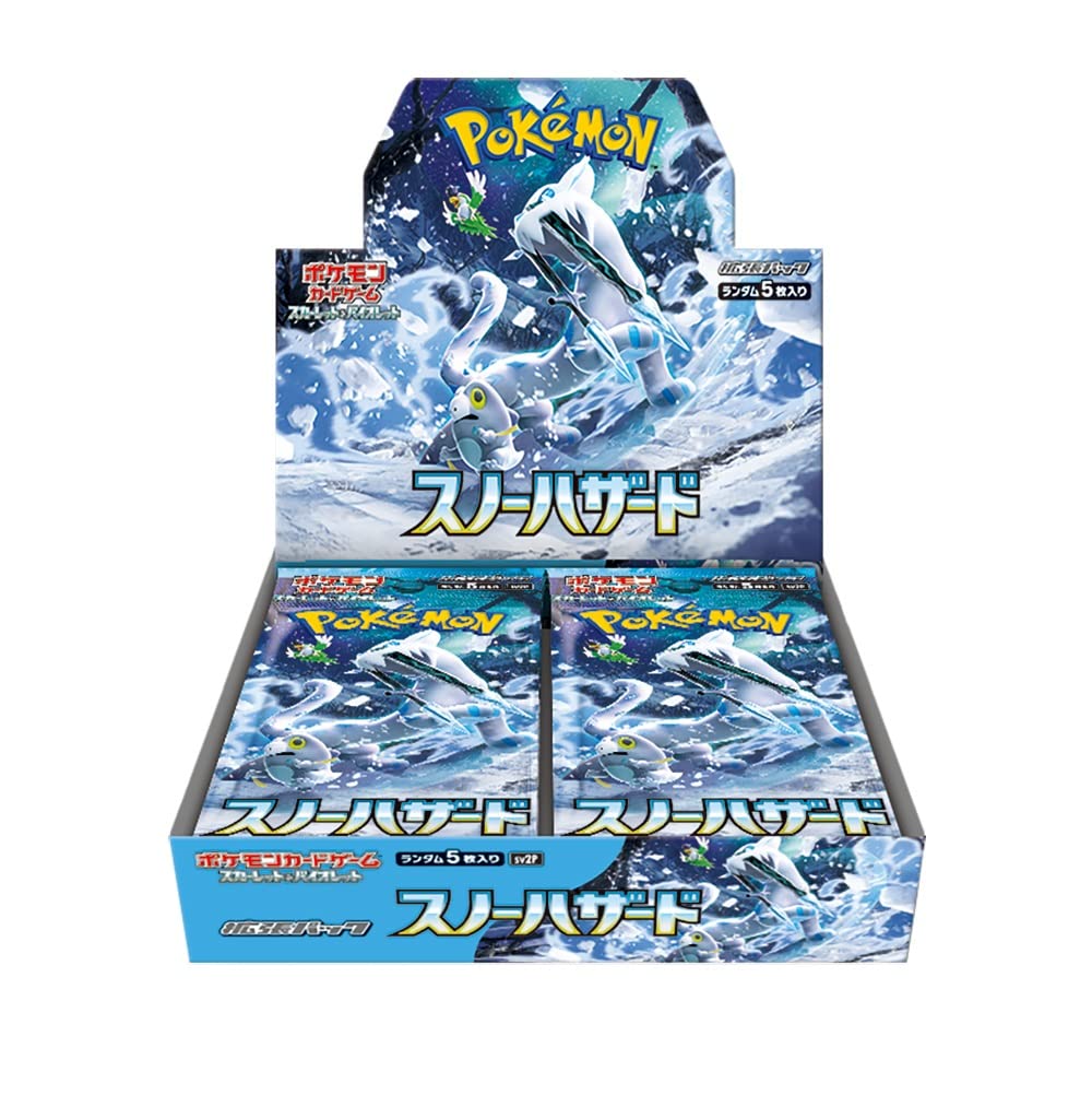 Pokémon Japanese Snow Hazard sv2P Booster Box